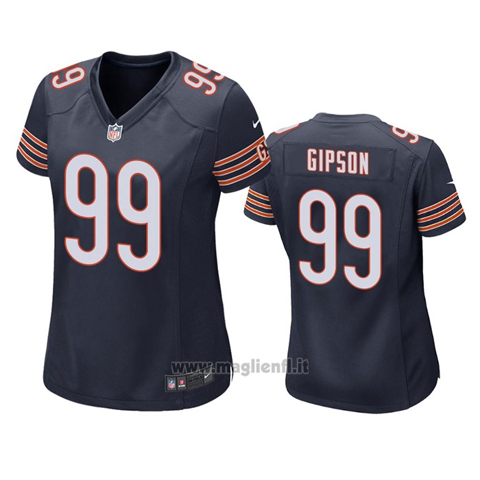 Maglia NFL Game Donna Chicago Bears Trevis Gipson Blu